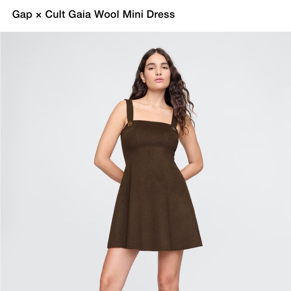 Gap x cult Gaia wool mini dress